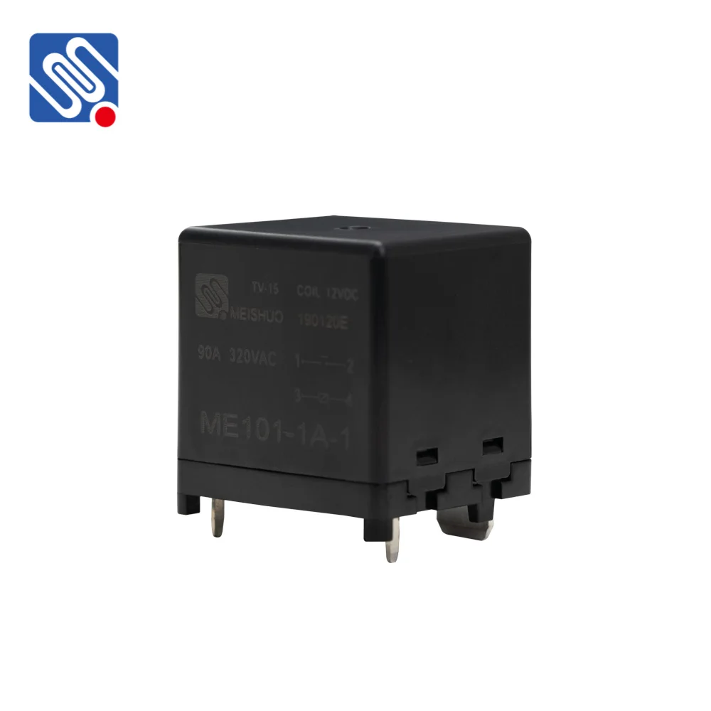 Meishuo ME101 90A DC 12V 24V High Current Normally Open PCB Relay Solar Photovoltaic Inverter for New Energy Electric