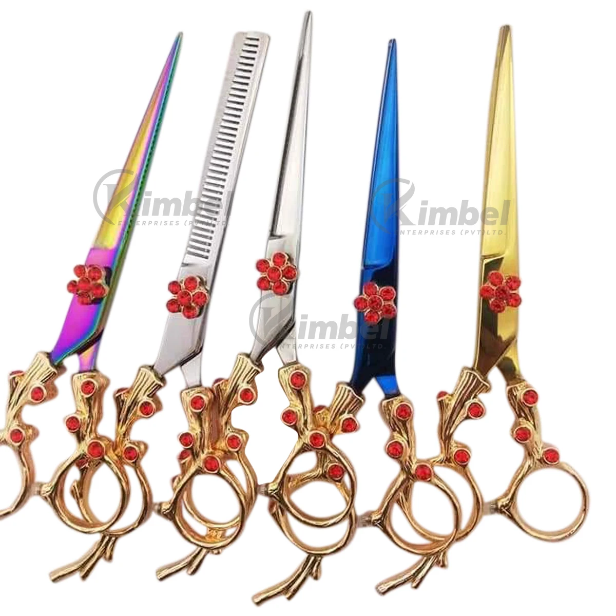 Japanese Steel Hair Cutting Scissor Set Best Barber Thinning