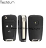 Original style 3 button with logo HU100 Blade shell fob case for remmote car key for opel vectra A B C corsa C D E zafira B