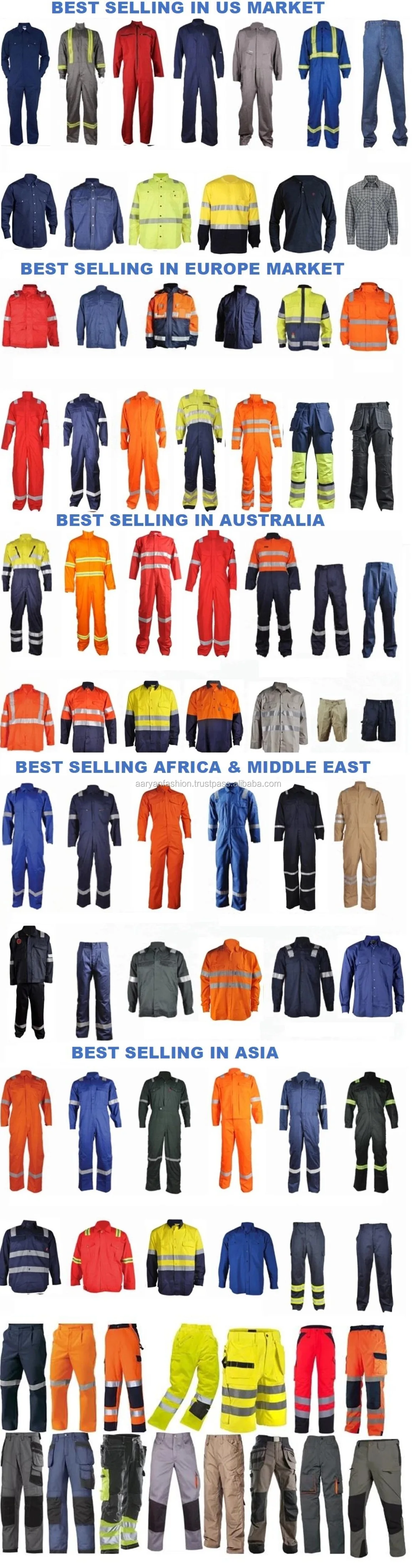 High Quality Construction Safety Coverall/ Workwear Coverall/ Safety