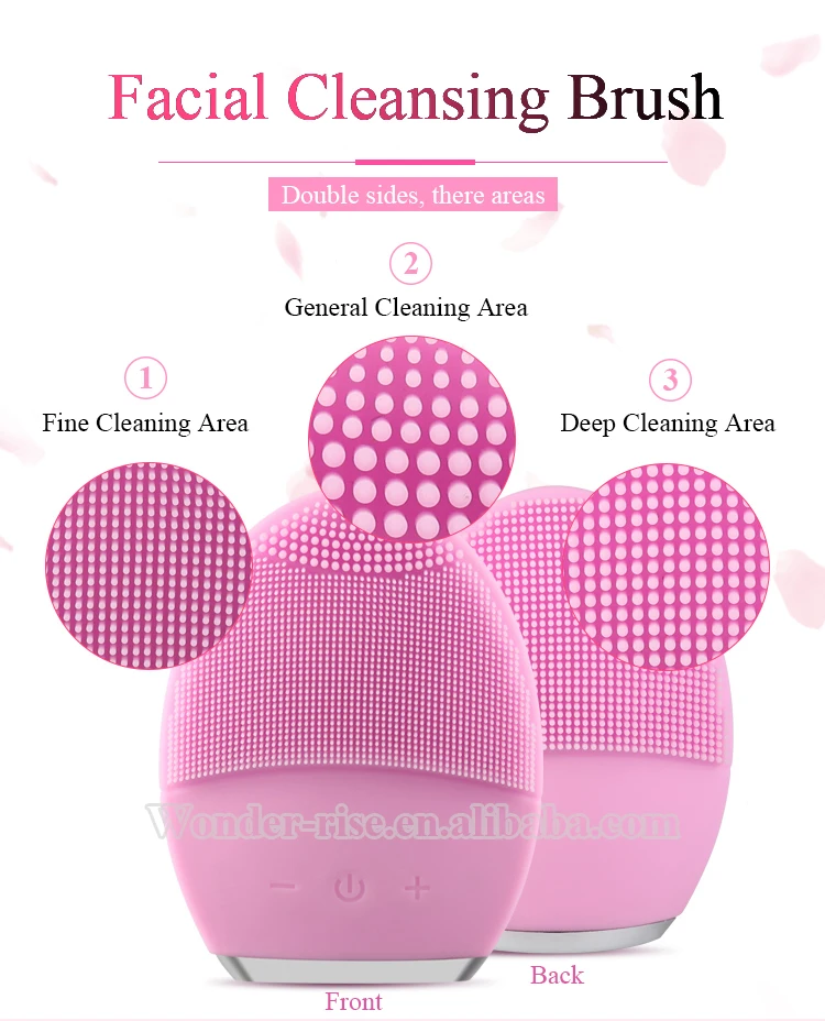 SILICONE FACIAL CLEANSING BRUSH FACE BRUSH