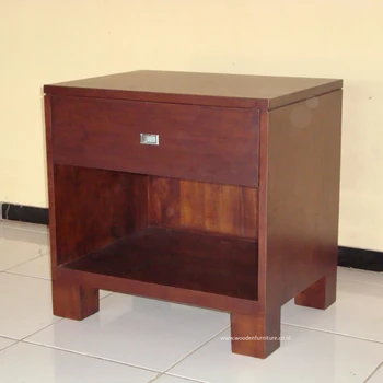 Teak Bed Side Solid Wood Night Stand Wooden Lamp Table Minimalist Home Furniture Modern Bed Room Furniture Buy Samping Tempat Tidur Kayu Jati Furniture Jati Perabot Kamar Tidur Product On Alibaba Com