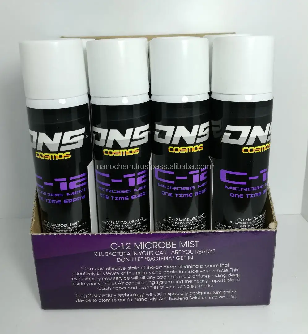 Car Air Freshener One Time Mist Spray Malaysia Anti Bacterial Odor
