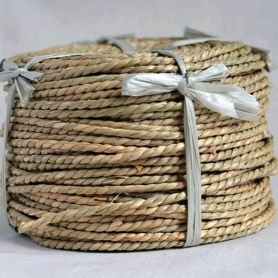 Cheapest Bulk Twisted Seagrass Carpet Rope/ Seagrass Dry Mateiral ...