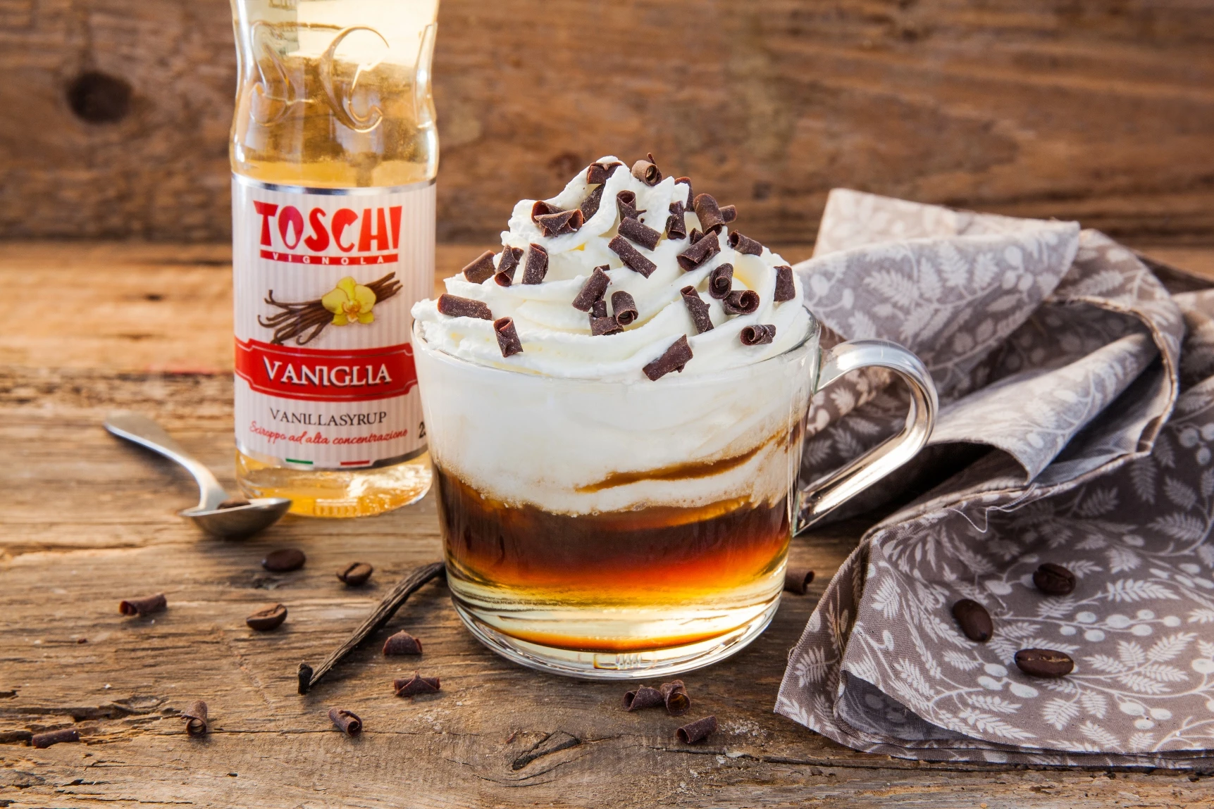 750 Ml 1 Kg Made In Italy Syrup Pet Bottle Vanilla Concentrated Syrup