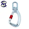 Aluminum stainless steel swivel metal work hooks