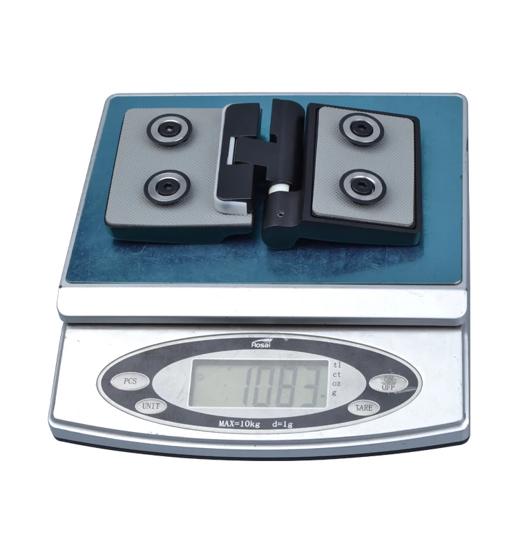 Doorplus Matt Black Frameless Lift Glass Hinge For Shower Cubicles