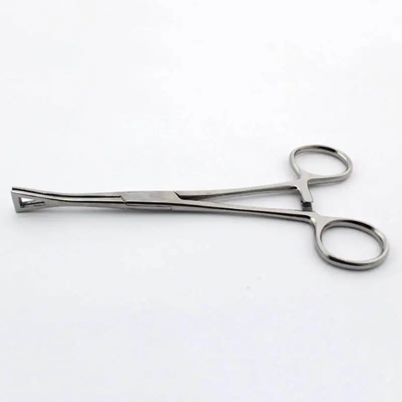身体穿孔钳/夹钳钳子舌头鼻中隔鼻唇耳朵穿孔工具不锈钢
