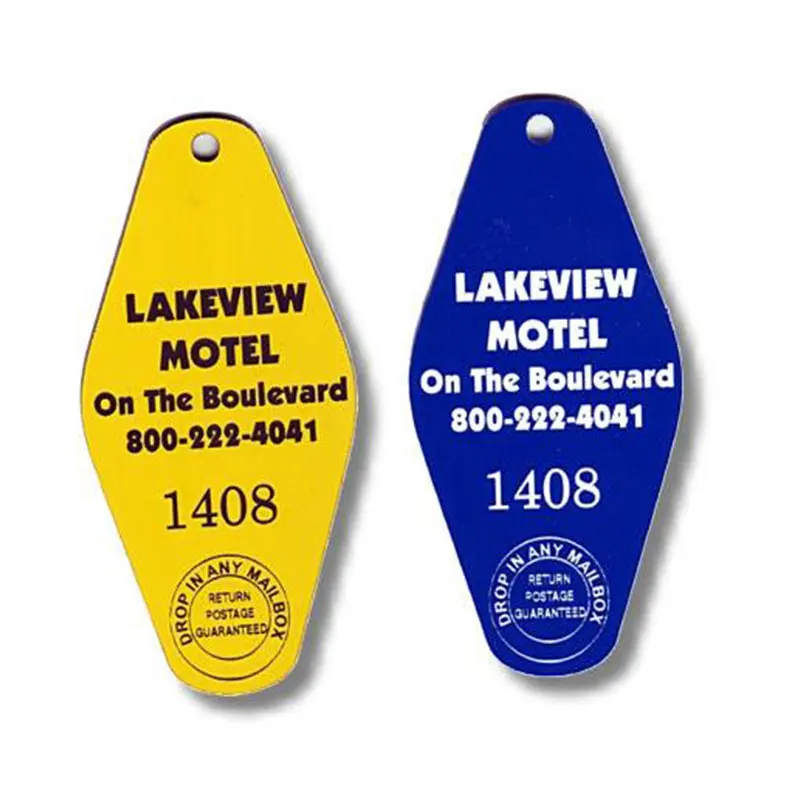 Wholesale Laser Engraved Motel Key Chain Zinc Alloy Hotel Key Tags Custom Motel Keychains Buy
