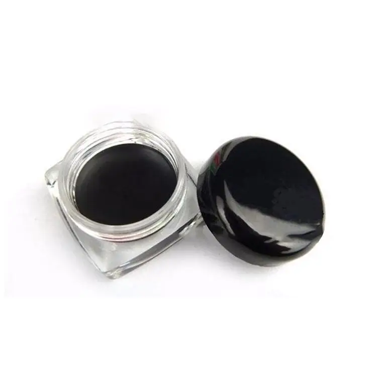 OEM ODM Wholesale Long Lasting Gel Eye Liner Private Label Makeup Waterproof Matte No Label Custom Mini Gel Eyeliner With Brush