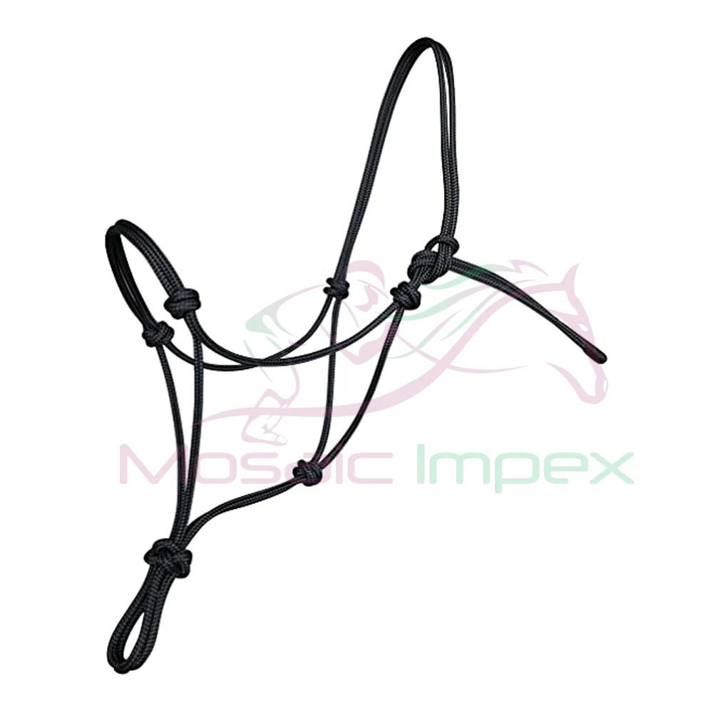 Wholesale High Quality Horse Riding Rope Halter Colorful Horse Rope