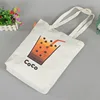 Cheap Shopping Simple Custom Style Large Reusable Tote Canvas Bag, Cotton Canvas Bag