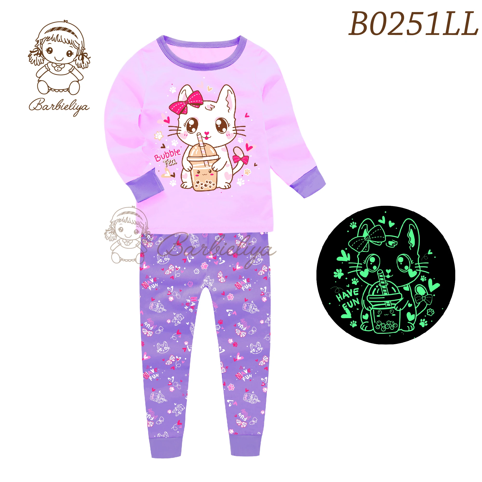 ailubee super hero pyjama set kids cotton pijama infantil kids tales loungewear easter py