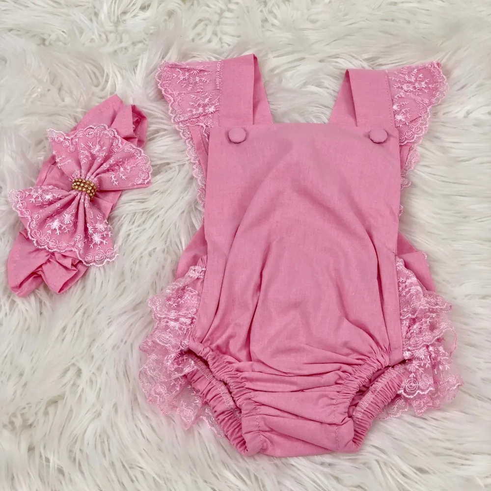 Wholesale Custom Newborn New Design Clothes Romper Cute Cotton Baby