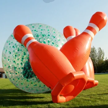 life size inflatable bowling pins