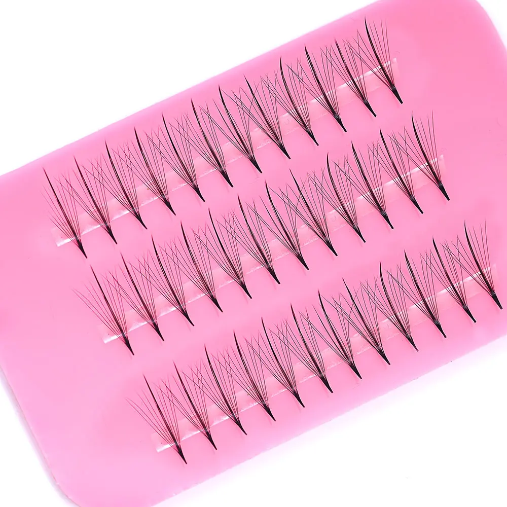 Wispy 9d Lashes Premade Fans / Customize Promade Fans Best Quality Eyelashes Extensions