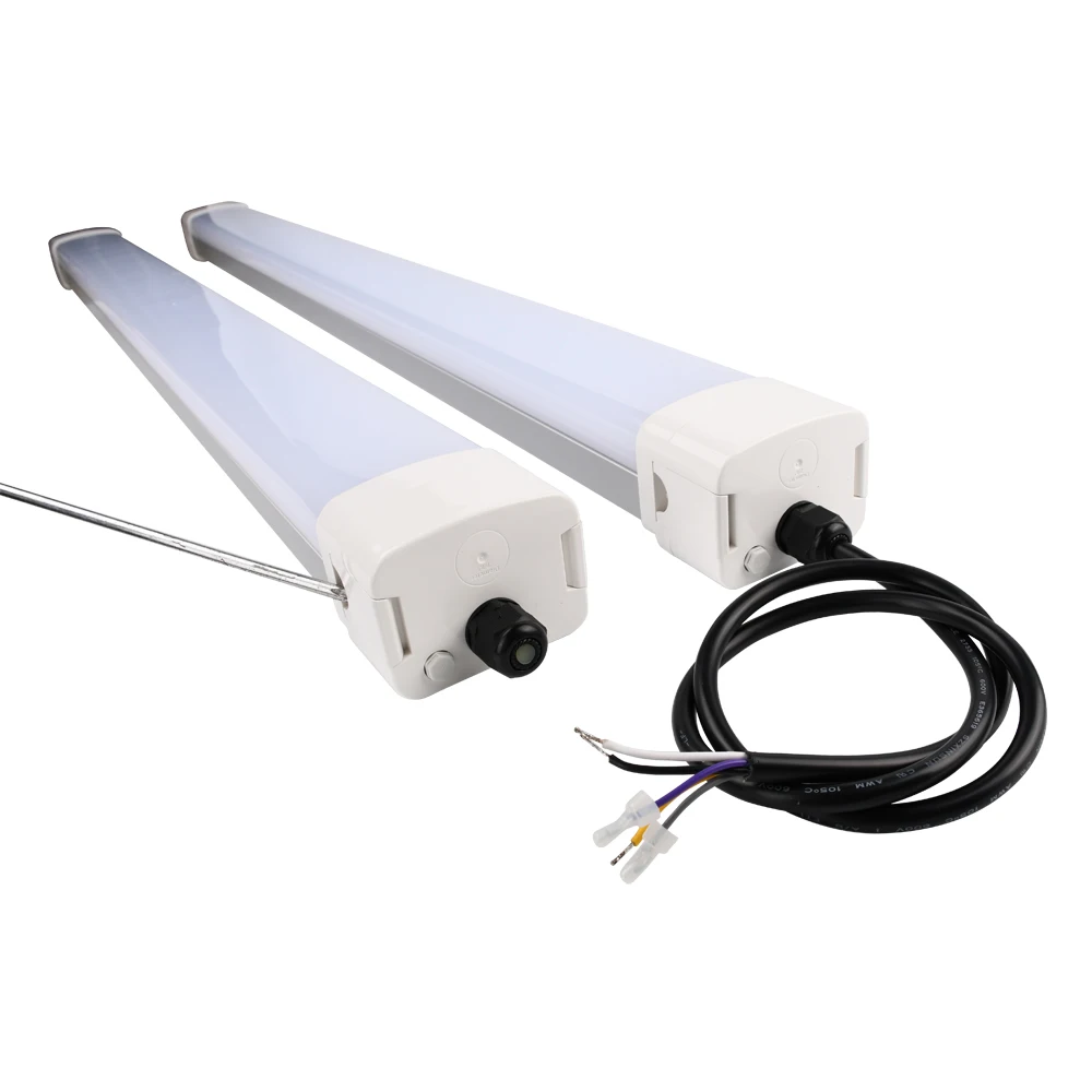 IP66 Waterproof LED Tri-proof Light 4ft 40W for Wet Environment