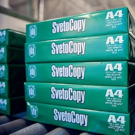 SVETOCOPY A4 Paper - 100% Virgin Wood Pulp, 80gsm