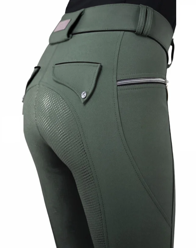 Softshell Horse Riding Breeches With Full Seat Silicone (customizable