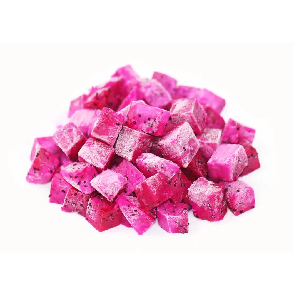 Iqf Frozen Dragon Fruit/ White And Red Dragon Fruit Dices Exporting