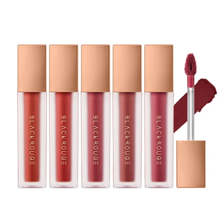 BLACK ROUGE Air Fit Velvet Tint SEASON 5 5color lip stick Lip Gloss make up korea cosmetic Long lasting tint k-beauty