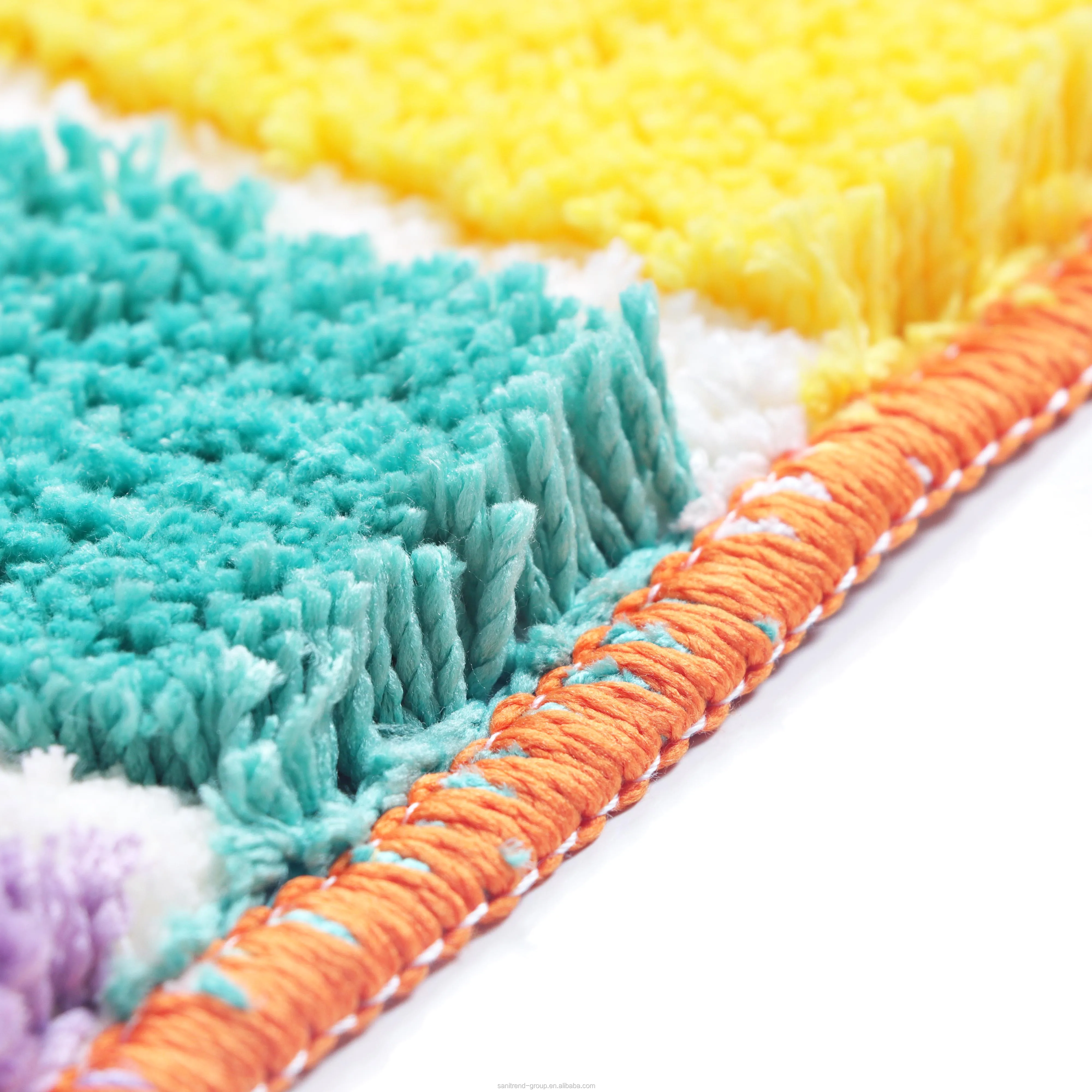 Anti Slip Shower Mat Colorful Strong Water Absorption Bath Mat Hot