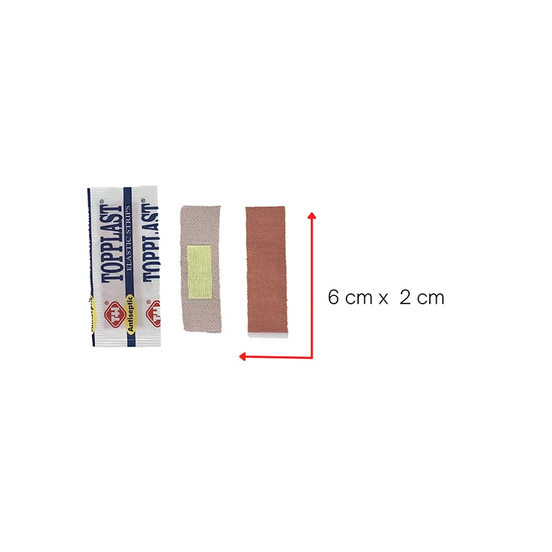 Factory Price Premium Grade Topplast Antiseptic Elastic Band Aid 200s