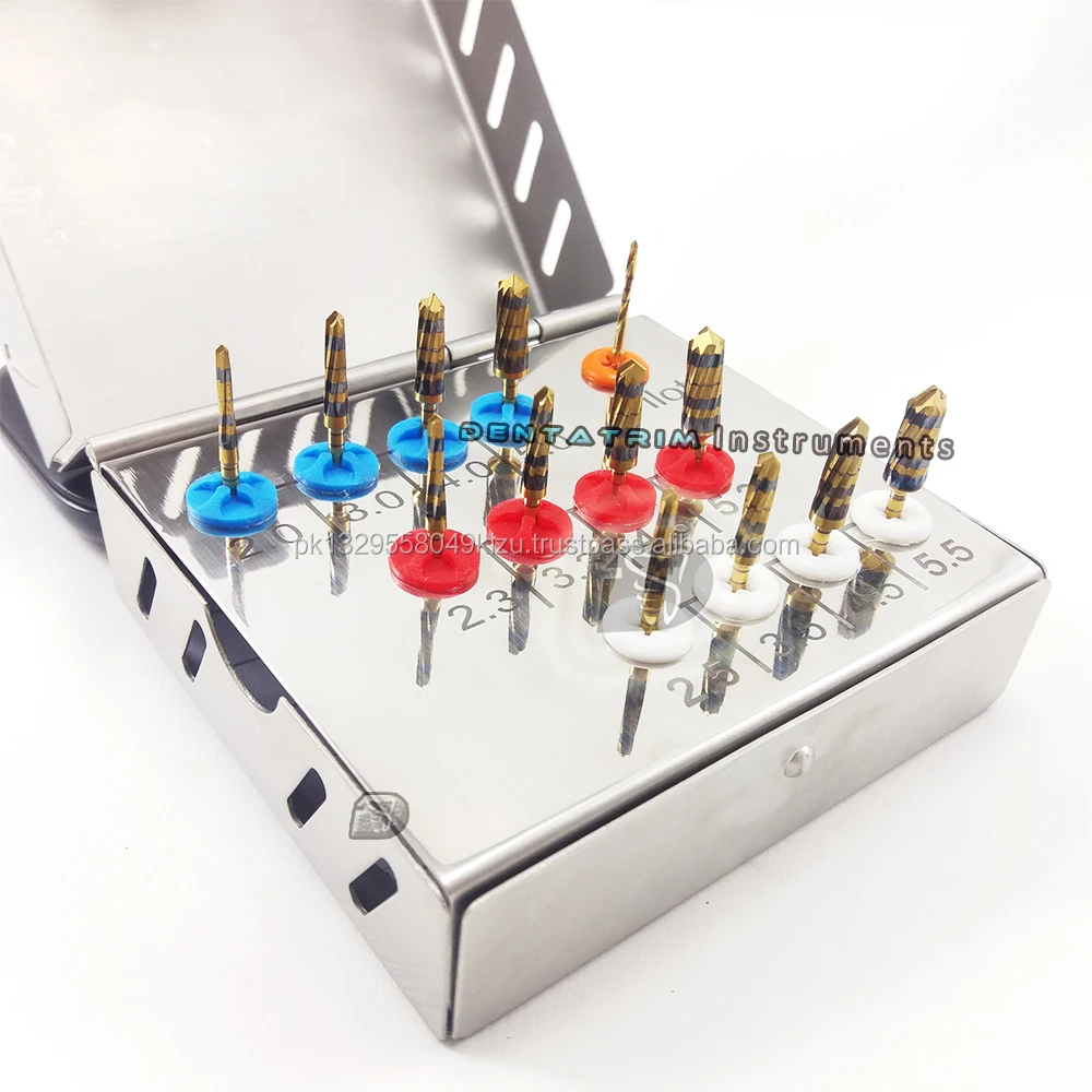 Dental Implant Guide Kit For Implant Positioning Drills & Pins Guided