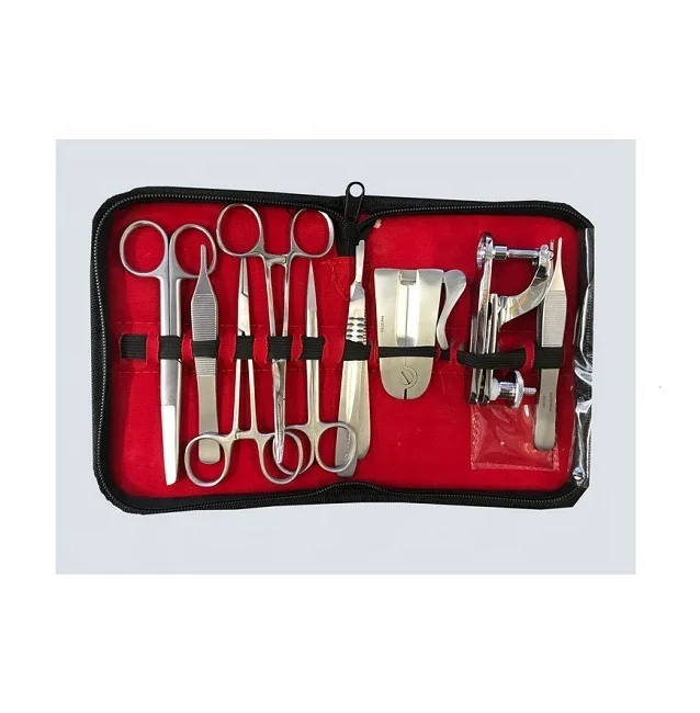 Kit Chirurgical Médical,Instrument Chirurgical,7 Pièces,Réutilisable