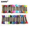 100% Premium Waxed Cotton Shoelaces - Round Waxed Dress Shoelaces - Wax Rope Boot Shoelaces ( 29 Existing Colors ) All sizes