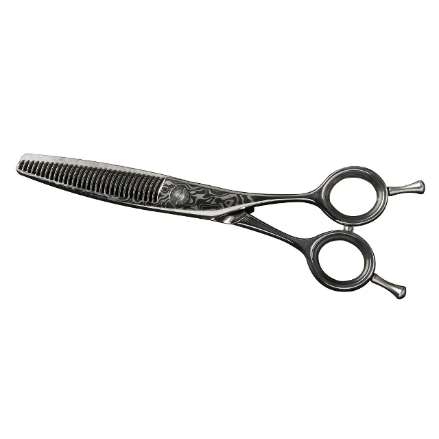 Made In Japan Hair Scissor Professional Use Tenoyo Scissor Damascus Thinning6 Inch Japanese