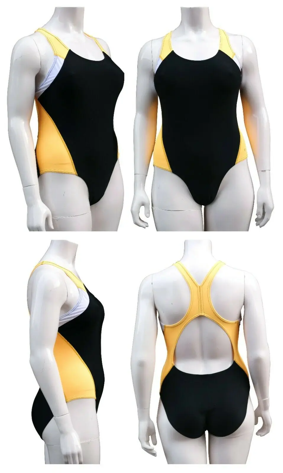 fitness mexico ladies girls racer back swimming costume swim