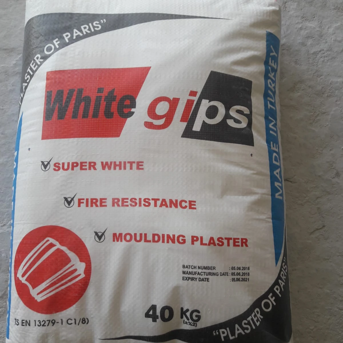 Best Quality Plaster Of Paris Gypsum Powder Plaster Pop Gypsum Pure