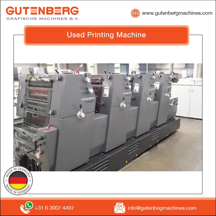 Factory Sale On High Quality Used Offset Printing Machine Buy Used Printing Machine,Used