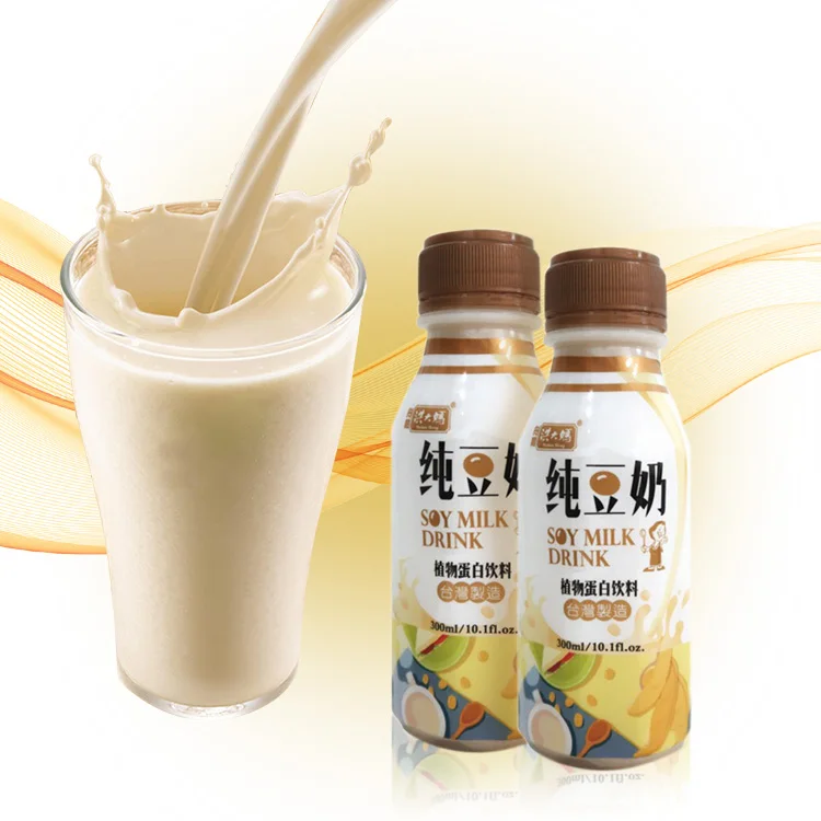 
Non-gmo natural popular soy milk in Taiwan 
