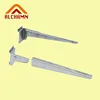 Metal adjustable angle L wall glass shelf bracket