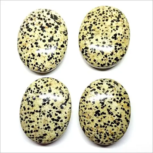 wholesale natural dalmatian jasper healing palm stone for sale