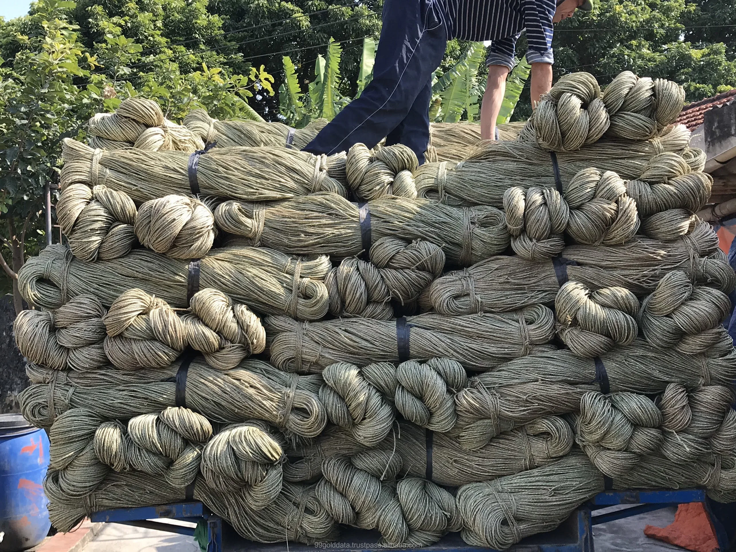 Natural Seagrass Material Seagrass Twisted Rope For Basket Wholesale