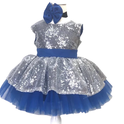 High Quality Modern Lux Blur Girls Birthday Party Dress Wholesale