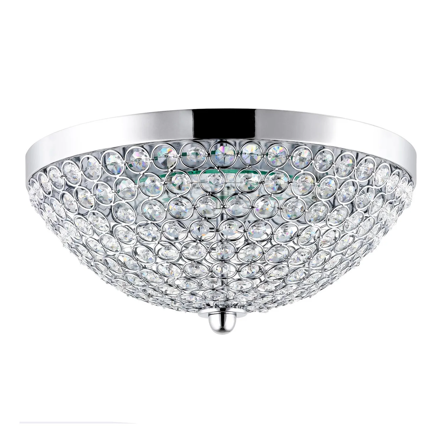 3000K Warm White Sunlite LFX/DCH/13/20W/D/30K LED 20 Watt  Decorative Crystal Cieling Mount Light
