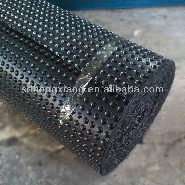 Lámina De Membrana De Drenaje Hdpe Para Techos,Impermeabilizante Para