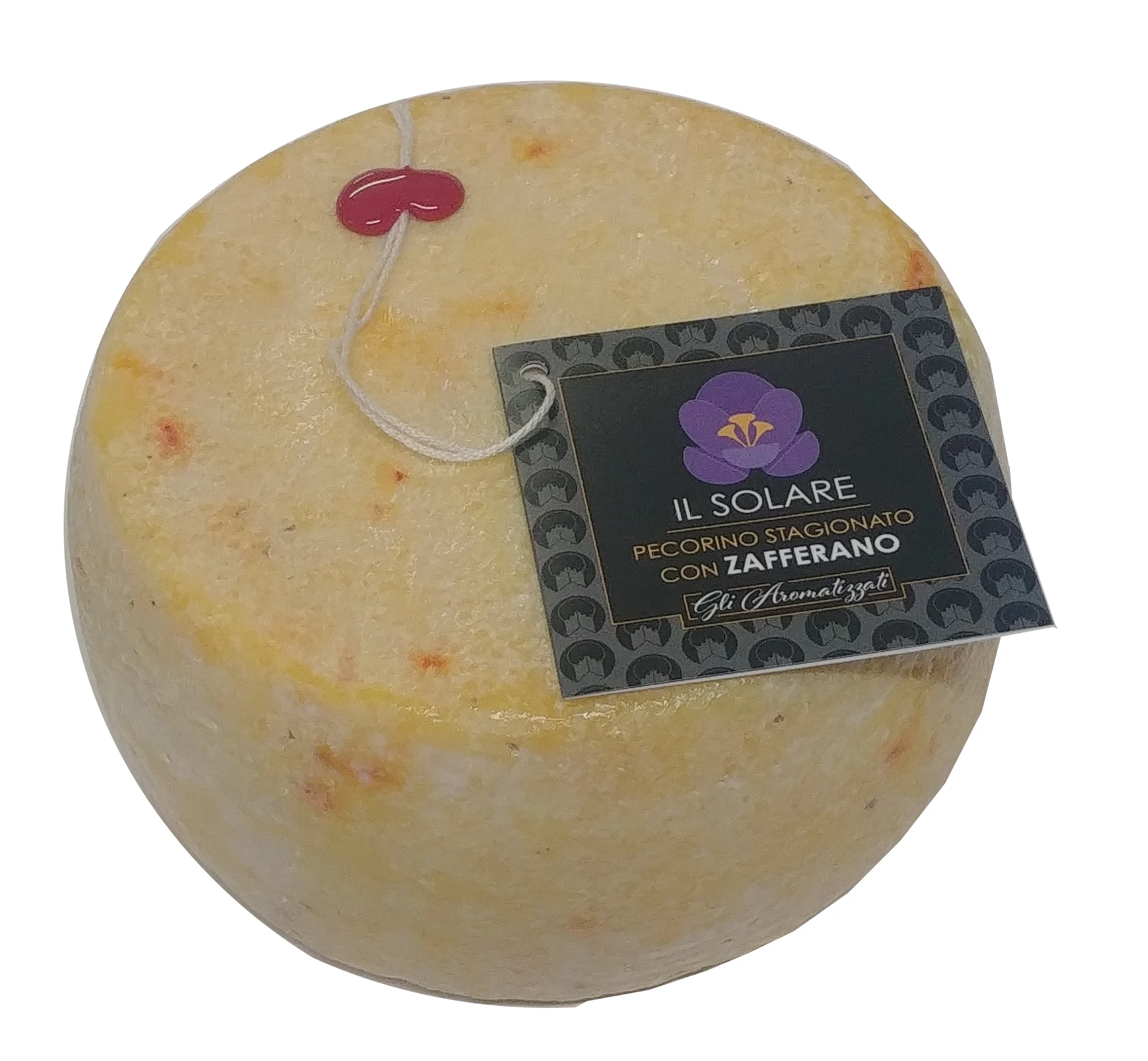 High Quality Pecorino With Safran Aged Cheese Sheep Milk For Restaurant