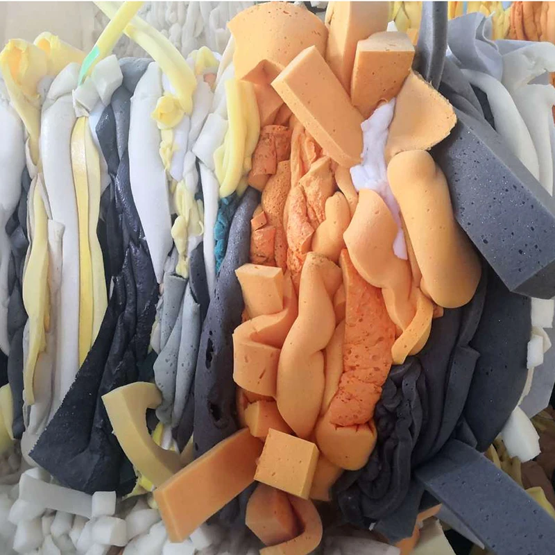 Pu Foam Scrap Polyurethane Foam Waste Scrap Sponge Memory Foam Waste