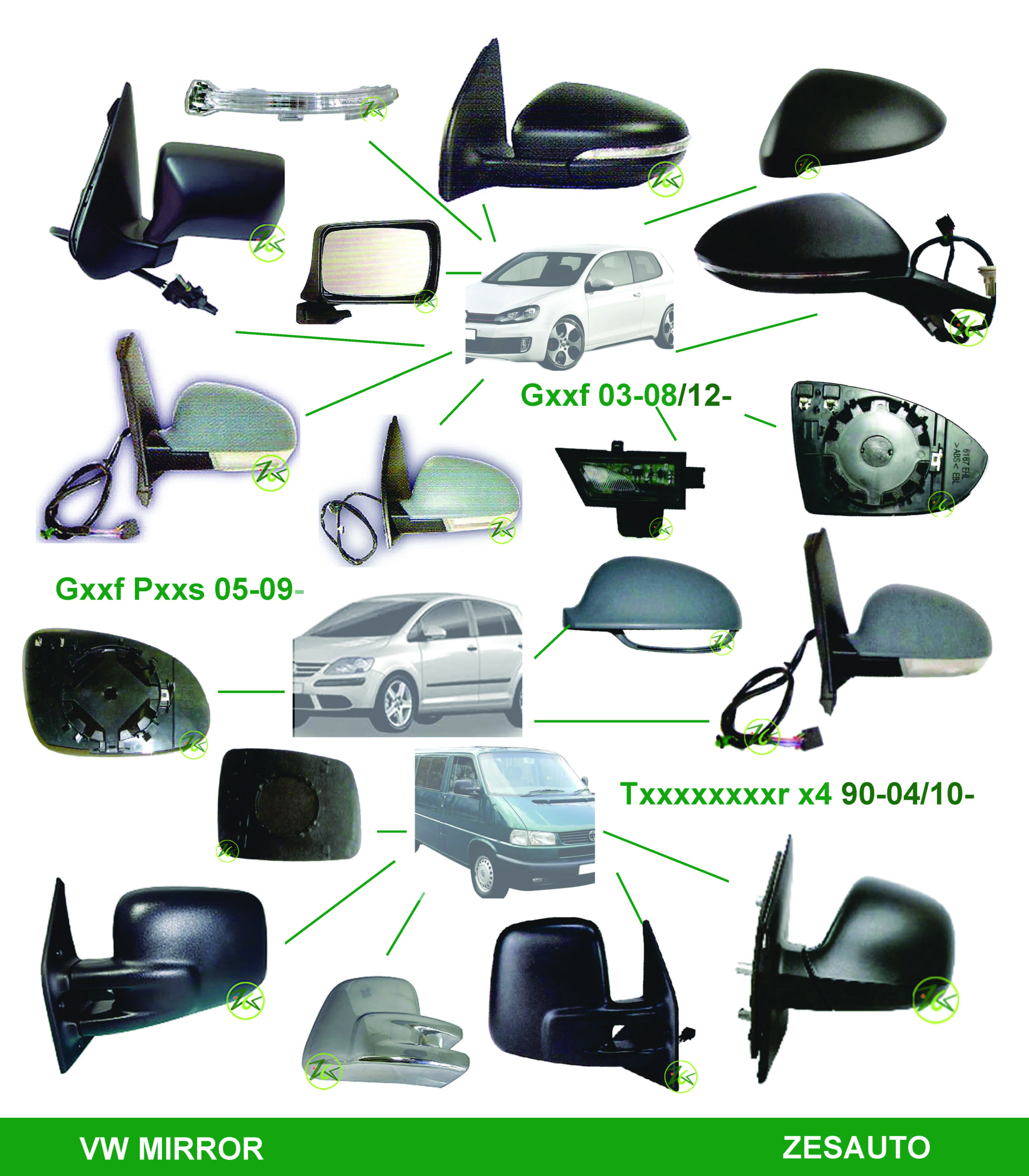 Car Mirror,Mirror Arm,For Passenger Car,Wagon,Truck,Pickup Buy Auto