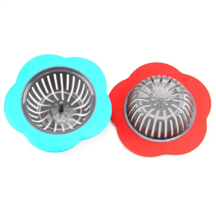 Kitchen Silicone Sink Strainer,Garbage Disposal Strainer Sink Drain
