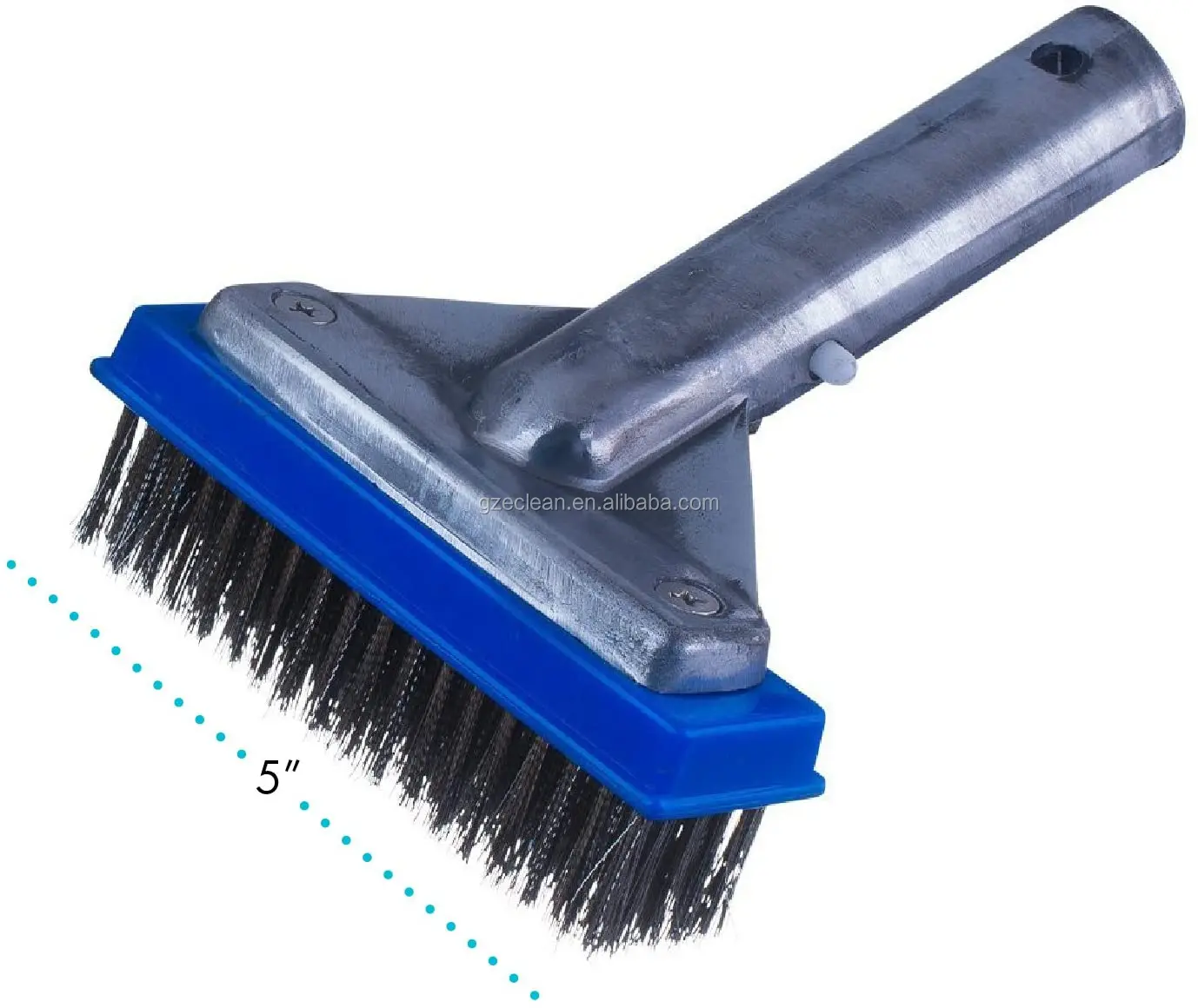 Fоur Расk, Blue Greenco Pool Brush Heavy Duty Aluminum Back Extra Wide 20 with EZ Clip and Strong Bristles for Cleaning Pool Floor & Wall Fоur Расk, Blue Greenco Pool Brush Heavy Duty Aluminum Back Extra Wide 20 with EZ Clip and Strong Bristles for Cleaning Pool Floor & Wall