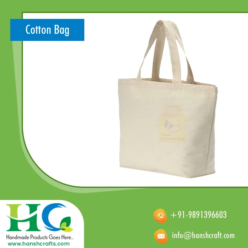 Best Waxed Cotton Fabric Bag/eco Cotton Bag Exporter From India Plain Eco Cotton Bag Buy