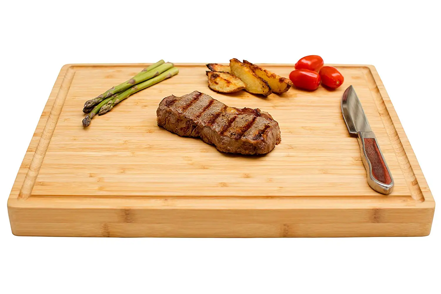 Handmade Wooden Bamboo Chopping Board Meat Bamboo Cutting Board For