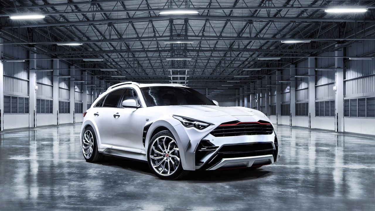 Fx35 Qx70 Draco Fiber Glass Rear Spoiler Set Body Kit Buy Carbon