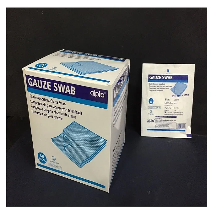 Best Quality Medical Dressing Sterile Gauze Swab Buy Medical Sterile Cotton Gauze Swabs With X